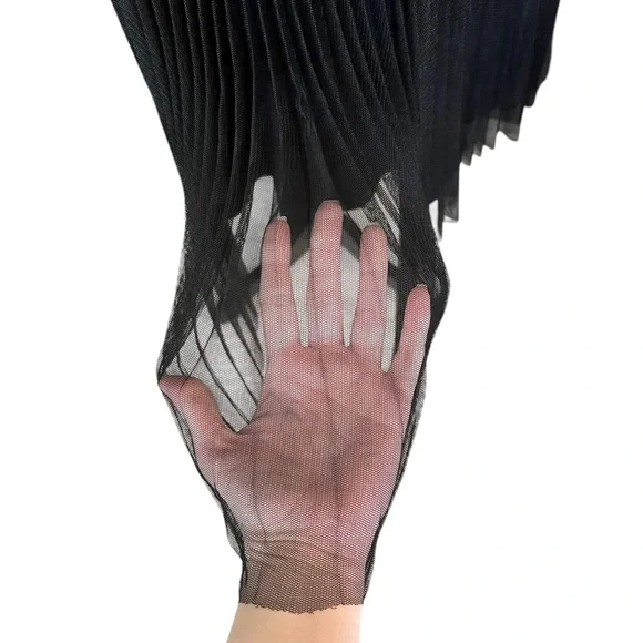 Vintage Betsey Johnson New York Sheer Mesh & Velvet Goth Vamp Corset Style Dress - Picture 5 of 9